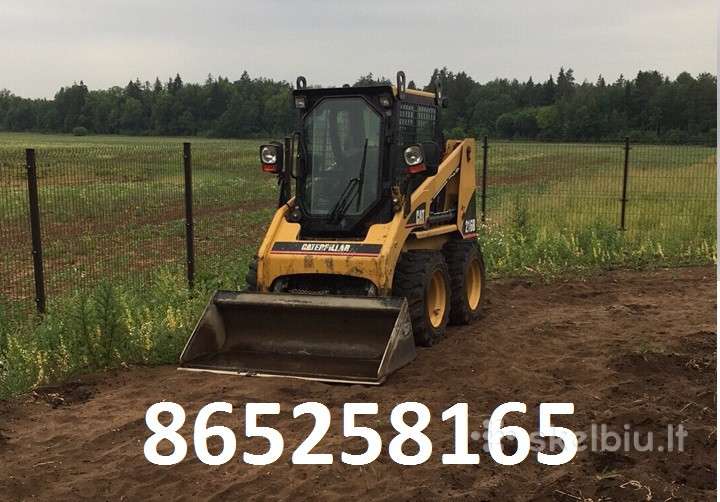 Caterpillar 226, statybos transporto nuoma