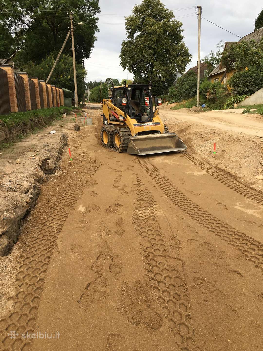 Caterpillar 226, statybos transporto nuoma