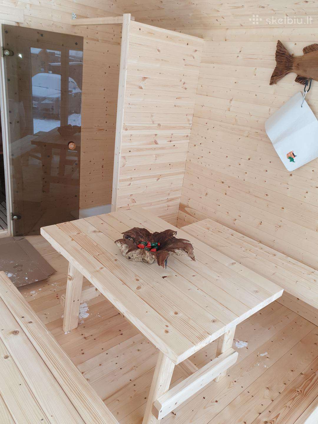 Kubilas lauko kubilai pirtis krosnelės mobili