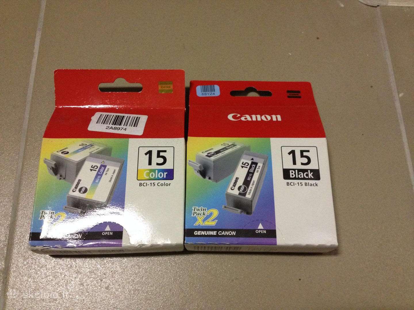 Canon Bci-15, Bci-21, Bc-20, Hp 88xl, 920xl naujos
