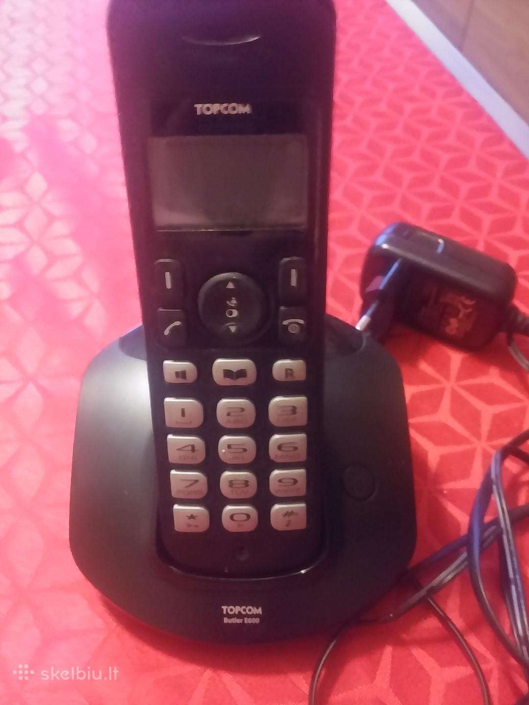 Parduodu Radijo Telefona Topcom Butler E-600