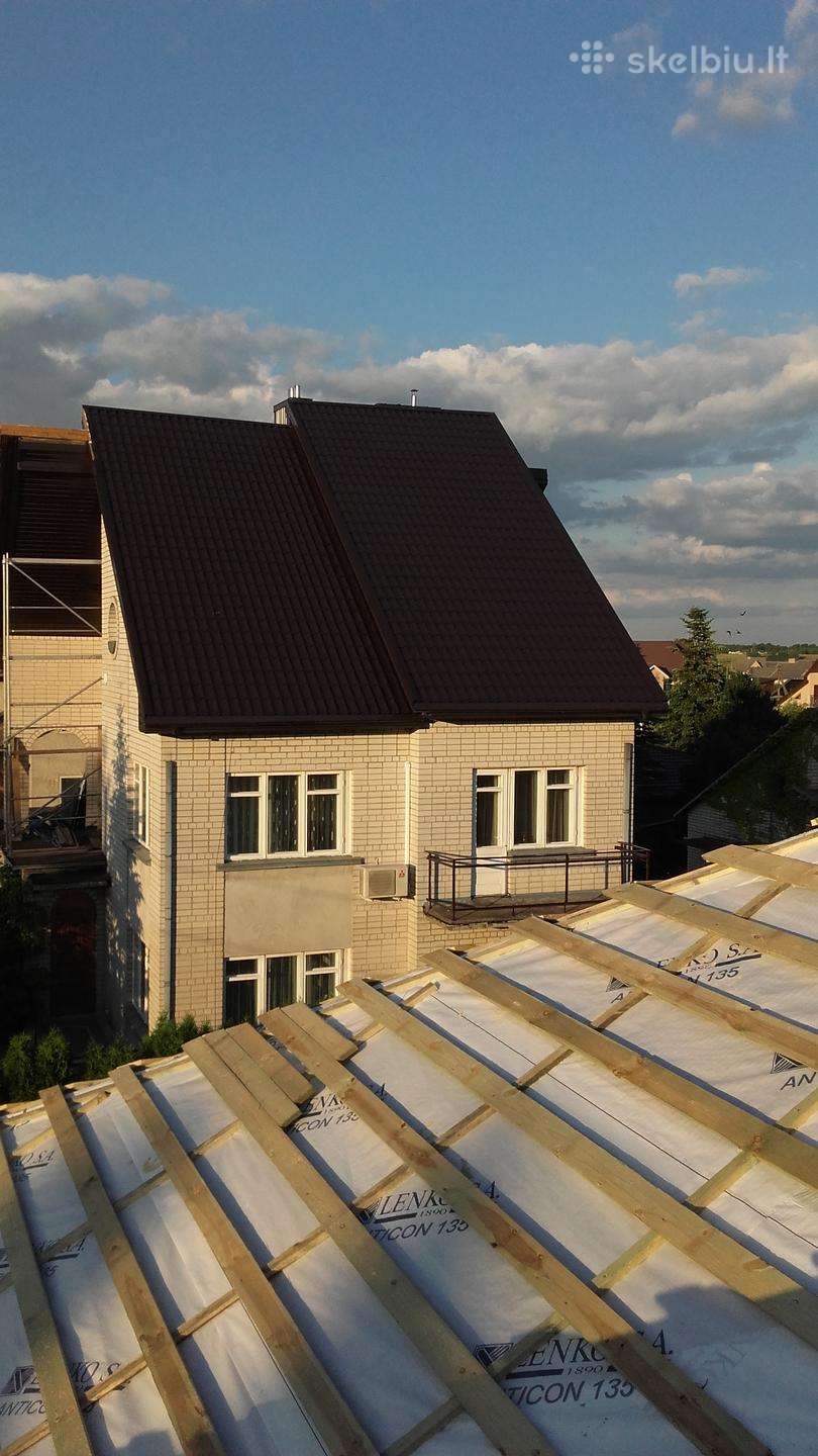 Stogu dengimas, renovacija, stogų keitimas