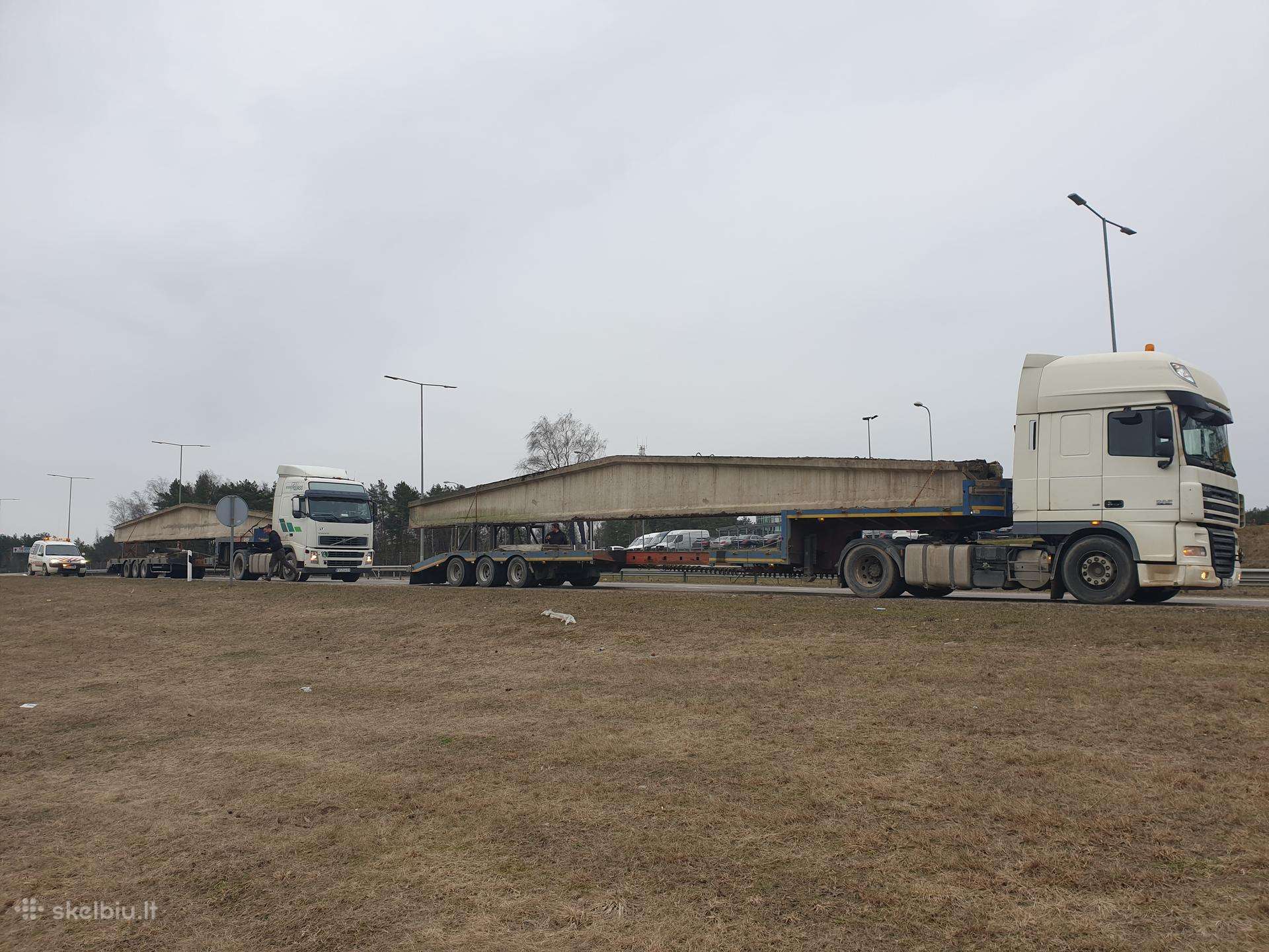 Negabaritinių krovinių gabenimas, pervezimas